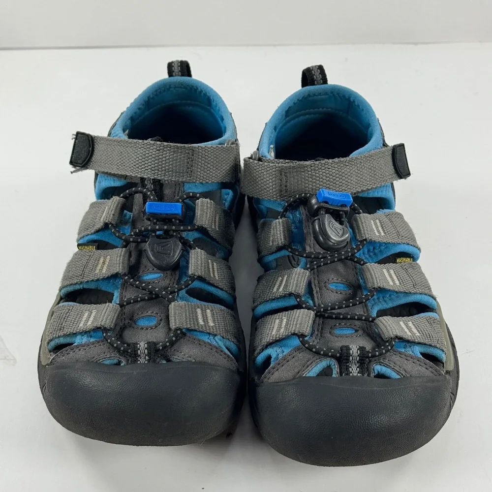 Keen Newport H2 Kids Grey Blue‎ Outdoor Water Sandals 1022839 Size 2 US